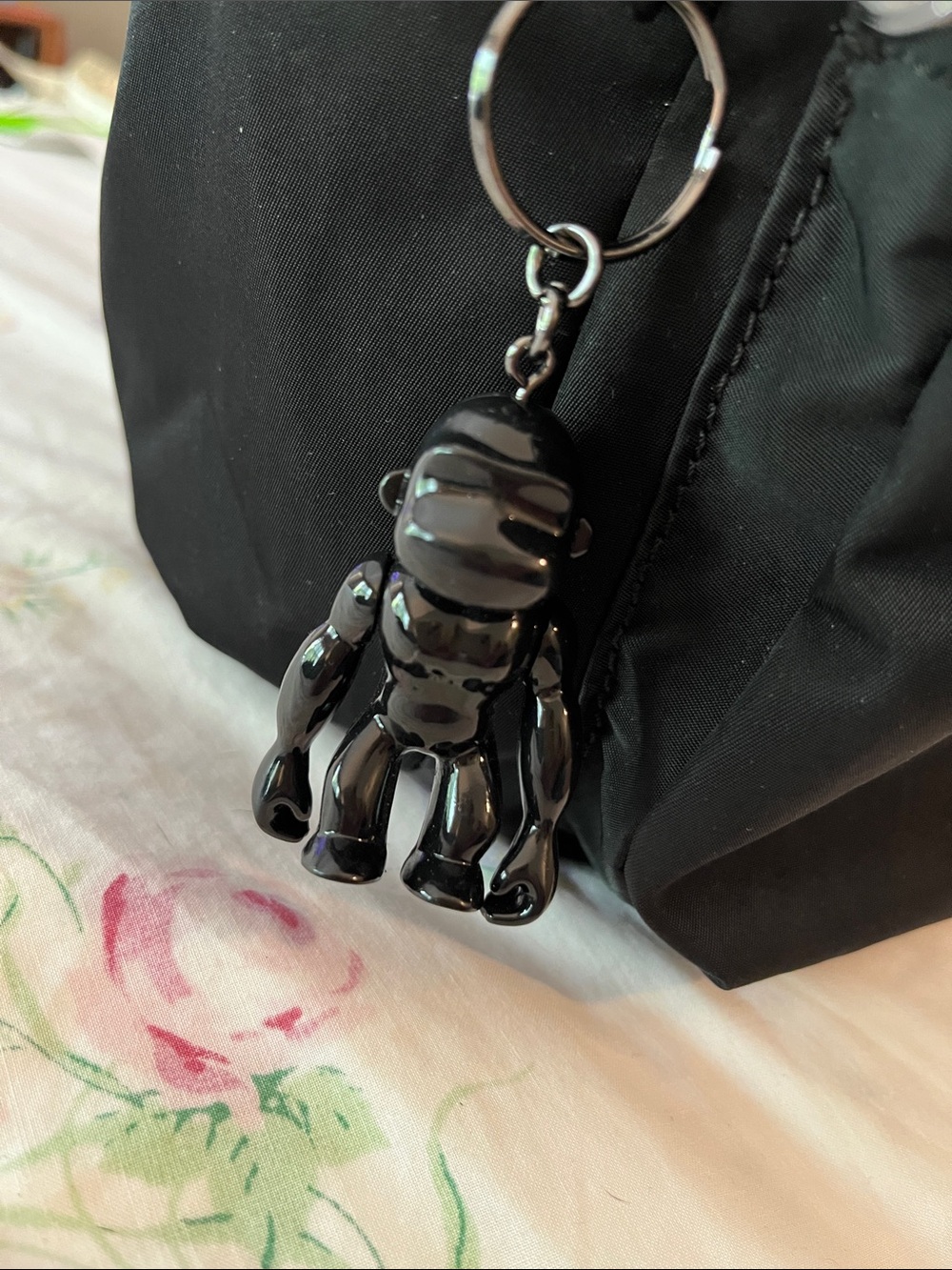 Kipling City Pack Backpack with Silver Hardware and signature Monkey Keychain - Picture 11 of 14